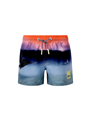 Costume per bambino Molo kids blu con stampa grafica