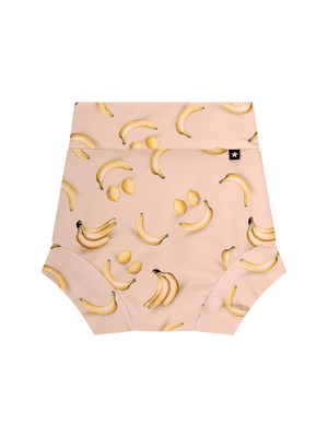 Costume per neonati Molo beige con stampa banane