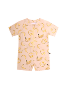 Costume per neonato Molo Kids beige con stampa banane all - over - Rubino Kids