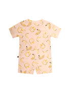 Costume per neonato Molo Kids beige con stampa banane all - over - Rubino Kids