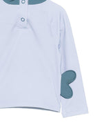Costume per neonato Stella McCartney Kids azzurro con stampa balena - Rubino Kids