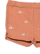 Costume Wangu per neonato Donsje marrone con ricamo pesci - Rubino Kids