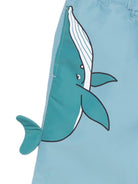 Costumi per bambino Stella McCartney Kids azzurro con grafica balene - Rubino Kids