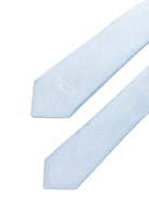 Cravatta per bambino Emporio Armani Kids azzurro con dettglio logo - Rubino Kids