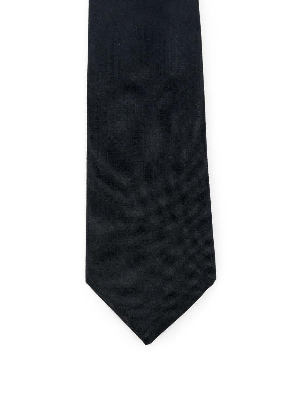 Cravatta per bambino Paolo Pecora Kids blu con design a punta - Rubino Kids