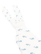 Doudou per neonati Petit Bateau bianco a forma di coniglio - Rubino Kids