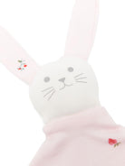 Doudou per neonati Petit Bateau rosa con stampa a fiori - Rubino Kids