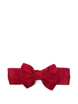 Monnalisa red baby headband with bow