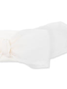 Fascia per neonata La Stupenderia bianco con fiocco - Rubino Kids