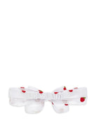 Fascia per neonata Monnalisa bianca con fiocco - Rubino Kids