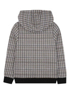 Felpa con cappuccio per bambino Boss Kidswear multicolor con logo - Rubino Kids