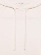 Felpa con cappuccio per bambino Paolo Pecora Kids bianco con logo laterale - Rubino Kids