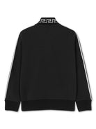 Felpa con dettaglio Greca per bambino Versace Kids nero con collo a lupetto - Rubino Kids