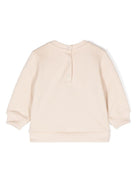 Felpa con stampa grafica per neonato Fendi Kids rosa con maniche lunghe - Rubino Kids