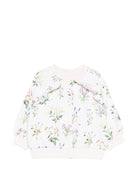 Felpa Daphne per neonata Molo beige con stampa fiori - Rubino Kids