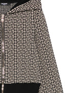 Felpa per bambina Balmain Kids multicolore con cappuccio - Rubino Kids