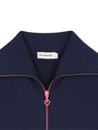 Felpa per bambina Billieblush blu con zip - Rubino Kids