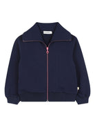 Felpa per bambina Billieblush blu con zip - Rubino Kids