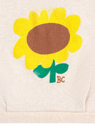 Felpa per bambina Bobo Choses beige con motivo girasole - Rubino Kids