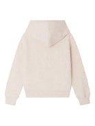 Felpa per bambina Bonpoint rosa con cappuccio - Rubino Kids