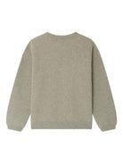 Felpa per bambina Bonpoint verde con ricamo - Rubino Kids