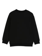 Felpa per bambina Fendi Kids nera con motivo bambola - Rubino Kids