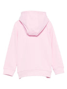 Felpa per bambina Givenchy Kids rosa con cappuccio - Rubino Kids