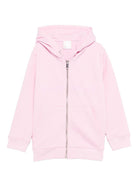 Felpa per bambina Givenchy Kids rosa con cappuccio - Rubino Kids