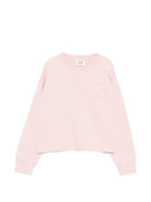 Felpa per bambina Golden Goose Kids rosa con dettaglio stella - Rubino Kids