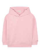 Felpa per bambina Michael Kors Kids rosa con strass - Rubino Kids