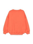 Felpa per bambina Mini Rodini rosso con ricamo sul davanti - Rubino Kids