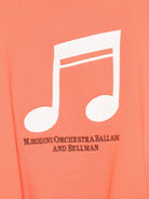 Felpa per bambina Mini Rodini rosso con ricamo sul davanti - Rubino Kids