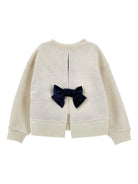 Felpa per bambina Monnalisa x Disney beige con Minnie Mouse - Rubino Kids