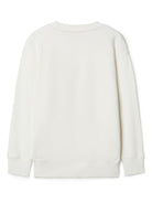 Felpa per bambina Off - White Kids Big Bookish bianco con stampa logo - Rubino Kids