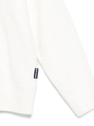 Felpa per bambina Palm Angels Kids bianco con stampa - Rubino Kids