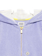 Felpa per bambina Scotch & Soda Kids viola con chiusura frontale con zip - Rubino Kids