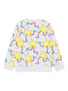 Felpa per bambina Stella McCartney Kids lilla con stampa stelle - Rubino Kids