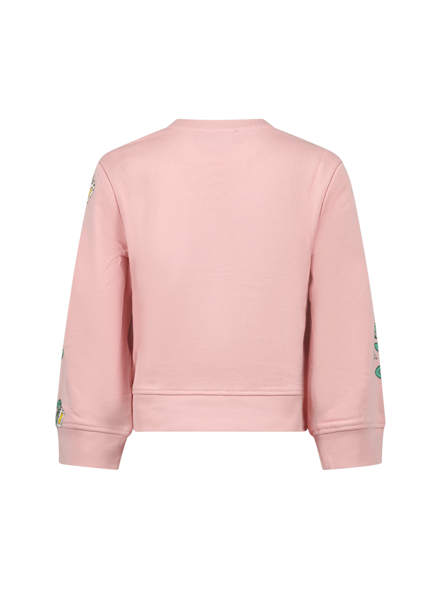 Felpa per bambina Stella McCartney Kids rosa con stampa logo sul davanti - Rubino Kids