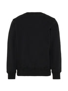 Felpa per bambini Moschino Kids nera con motivo Teddy Bear - Rubino Kids