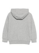 Felpa per bambini Versace Kids grigio con stampa logo - Rubino Kids