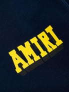 Felpa per bambino Amiri Kids blu con cappuccio - Rubino Kids