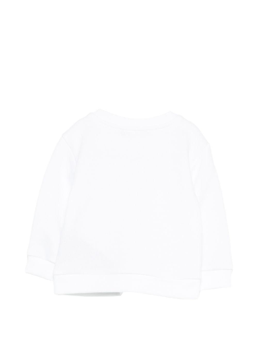 Felpa per bambino Balmain Kids bianca con bottoni - Rubino Kids