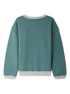 Felpa per bambino Bonpoint Erol verde con ricamo - Rubino Kids