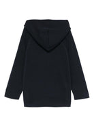 Felpa per bambino Emporio Armani Kids blu con cappuccio - Rubino Kids