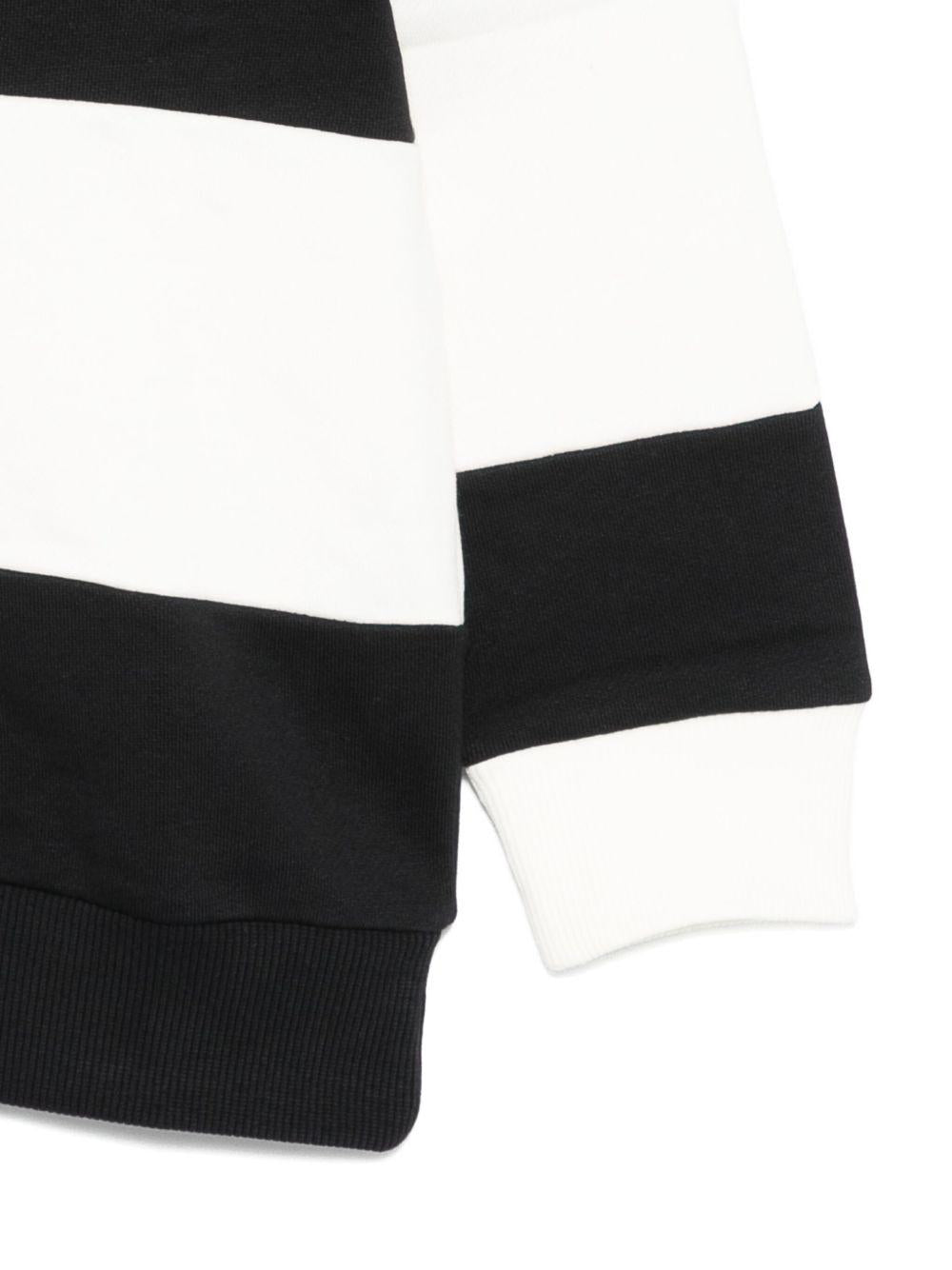 Felpa per bambino Emporio Armani Kids multicolore con cappuccio - Rubino Kids