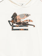 Felpa per bambino Etro Kids bianca con cappuccio - Rubino Kids