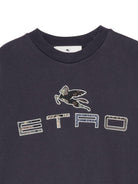 Felpa per bambino ETRO KIDS blu con motivo Pegaso - Rubino Kids