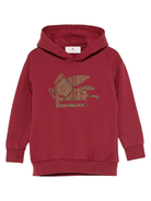 Felpa per bambino ETRO KIDS rossa con motivo Pegaso - Rubino Kids