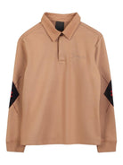 Felpa per bambino Givenchy Kids beige con colletto alla francese - Rubino Kids