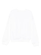 Felpa per bambino John Richmond Junior bianco con ricamo - Rubino Kids